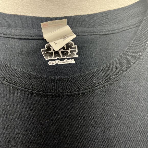 Men's Star Wars The Last Jedi Movie Promo Black T-Shirt Size Large. - Picture 3 of 6